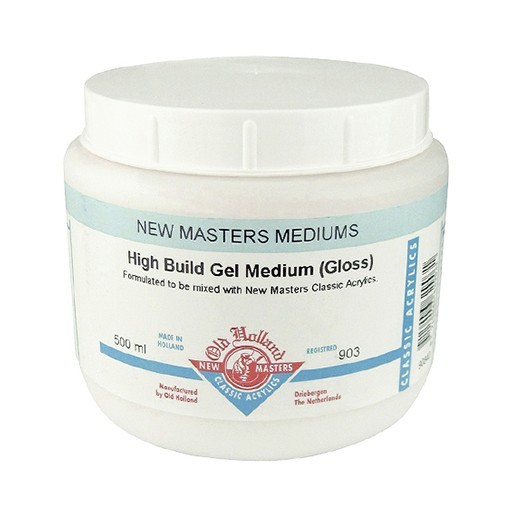 OLD HOLLAND NEW MASTERS HIGH BUILD MÉDIUM GEL BRILLANT