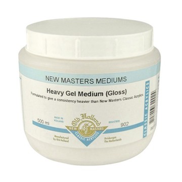 OLD HOLLAND NEW MASTERS HEAVY GEL MEDIUM GLOSS - MEDIUM GEL DENSO LUCIDO N. 902