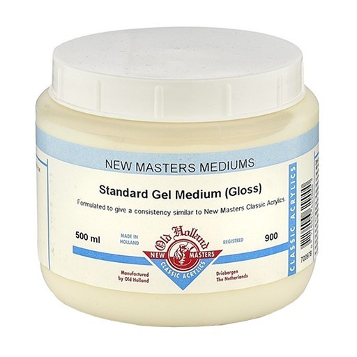 OLD HOLLAND NEW MASTERS STANDARD GEL MEDIUM GLÄNZEND