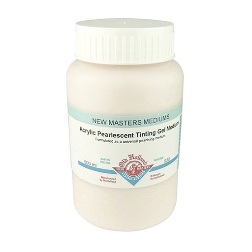 OLD HOLLAND NEW MASTERS MÉDIUM PERLESCENTE EN GEL - ACRYLIC PEARL TINTING GEL MEDIUM Nº 930