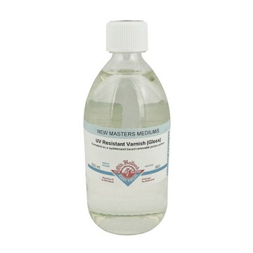 OLD HOLLAND NEW MASTERS ACRYLIC VARNISH GLOSS - VERNICE ACRILICA LUCIDA RIMOVIBILE CON PROTEZIONE UV N. 980