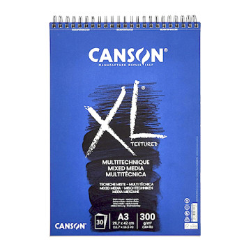 CANSON XL MIXED MEDIA BLOCCO SPIRALATO 300 G