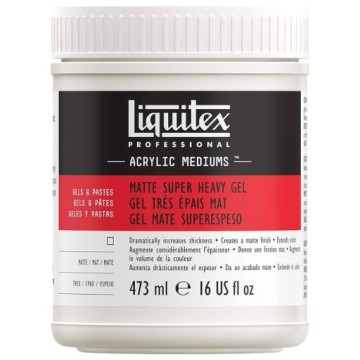LIQUITEX MATTE SUPER HEAVY GEL - MEDIUM GEL OPACO MOLTO DENSO