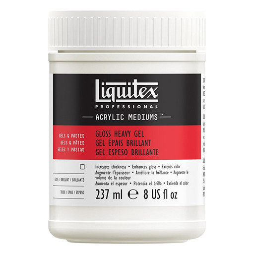 LIQUITEX GLOSS HEAVY GEL - GLÄNZENDES DICKFLÜSSIGES GEL MEDIUM