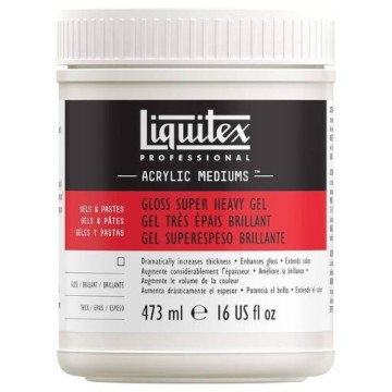 LIQUITEX GLOSS SUPER HEAVY GEL - MEDIUM GEL LUCIDO MOLTO DENSO