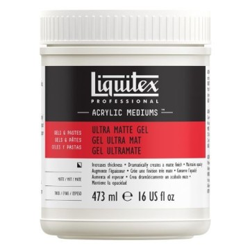 LIQUITEX ULTRA MATTE GEL - MEDIUM GEL ULTRA OPACO