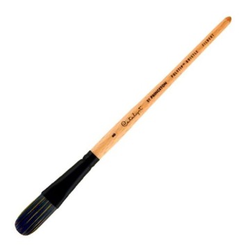 PRINCETON CATALYST POLYTIP BRISTLE FILBERT SERIE 6400 - PENNELLO LINGUA DI GATTO SETOLA SINTETICA PUNTA LUNGA