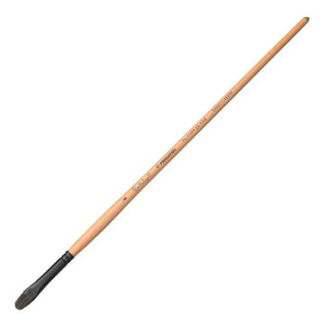 PRINCETON CATALYST POLYTIP BRISTLE FILBERT SERIE 6400 - PENNELLO LINGUA DI GATTO SETOLA SINTETICA PUNTA CORTA