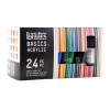 LIQUITEX BASICS SET DE PEINTURE ACRYLIQUE COULEURS ASSORTIES 24 TUBES 22 ML