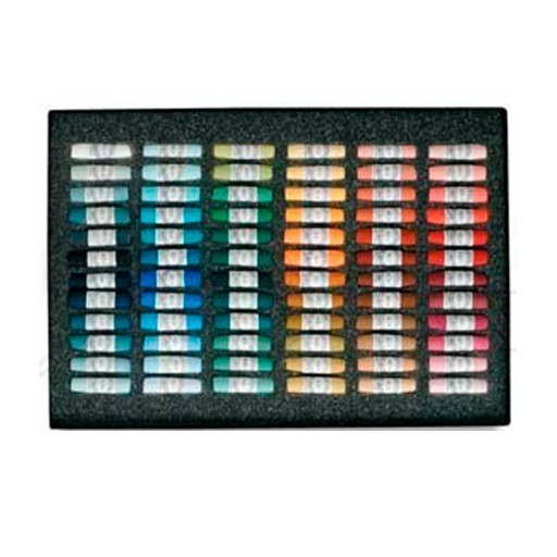 UNISON SOFT PASTELS BOÎTE CARTON 72 PASTELS TENDRES SÉLECTION GÉNÉRALE