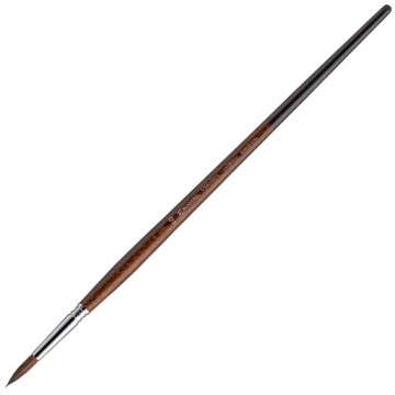 ESCODA VERSÁTIL PENNELLO TONDO FIBRA IMITAZIONE MARTORA KOLINSKY MANICO LUNGO SERIE 3040