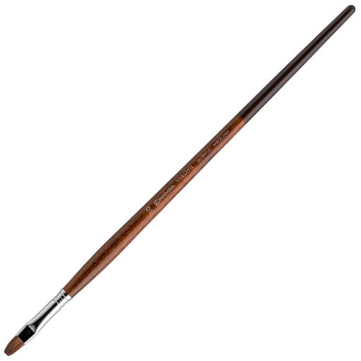 ESCODA VERSÁTIL FLACHPINSEL KOLINSKY SYNTHETIKFASERN LANGER STIEL SERIE 3042
