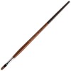 ESCODA VERSÁTIL FLAT BRIGHT BRUSH KOLINSKY SYNTHETIC FIBRE LONG HANDLE SERIES 3042