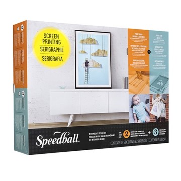 SPEEDBALL INTERMEDIATE DELUXE SCREEN PRINTING KIT