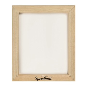 SPEEDBALL TELAIO SERIGRAFICO IN LEGNO CON RETINO MONOFILAMENTO A 110 FILI IN POLIESTERE