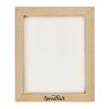 SPEEDBALL WOODEN SCREEN PRINTING FRAME WITH 110 MONOFILAMENT POLYESTER FABRIC
