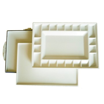 SCATOLA TAVOLOZZA IN PLASTICA 20 SCOMPARTI