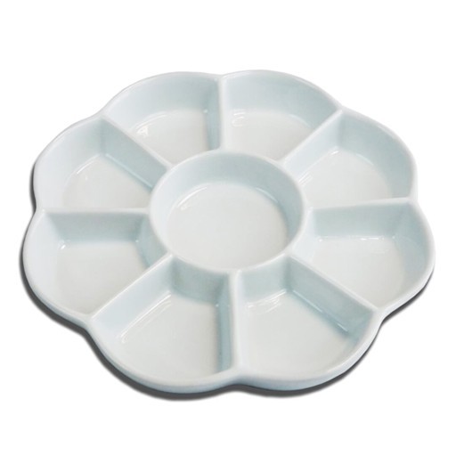 PALETA DE CERÁMICA FLOR CIRCULAR