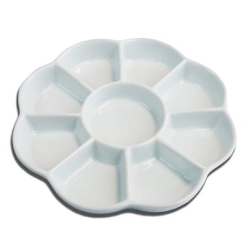 TAVOLOZZA IN CERAMICA FIORE CIRCOLARE
