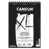 CANSON BLOC XL BLACK 150 G MICROPERFORÉ SPIRALÉ