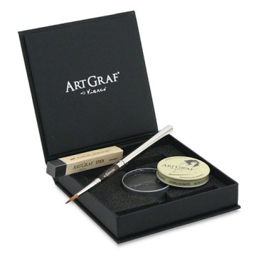 ARTGRAF KIT ACQUERELLO DI GRAFITE (BARATTOLO DA 20 G + PENNELLO + STICK SOFT)