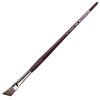 DA VINCI GRIGIO SLANTED BRUSH SYNTHETIC MONGOOSE HAIR LONG HANDLE SERIES 7197