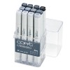 COPIC CLASSIC MARKER ESTUCHE CON 12 ROTULADORES GRIS FRIO (COOL GRAY)