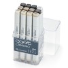 COPIC CLASSIC MARKER CASE OF 12 WARM GREY COLOURS