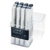 COPIC SKETCH ASTUCCIO DI 12 PENNARELLI GRIGI FREDDI - COOL GRAYS