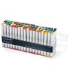 COPIC SKETCH MARKER CASE OF 72 ASSORTED COLOURS - SET C
