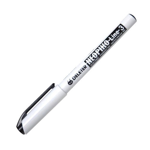 DELETER NEOPIKO LINE-3 ROTULADOR CALIBRADO NEGRO