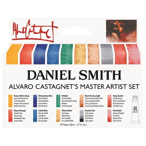 DANIEL SMITH ÁLVARO CASTAGNET'S MASTER ARTIST WATERCOLOUR SET