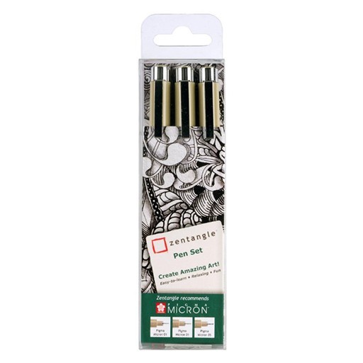 ZENTANGLE TOOL SET 3 PEZZI