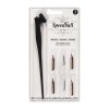 SPEEDBALL OBLIQUE PEN SET - ASSORTIMENTO DI 6 PENNINI E PORTAPENNINO OBLIQUO PER SCRITTURA CORSIVA