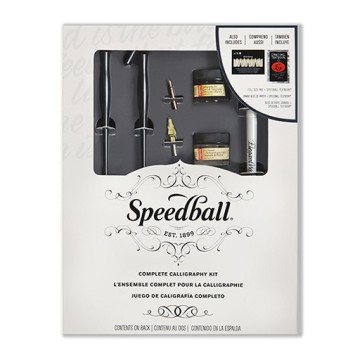 SPEEDBALL COMPLETE CALLIGRAPHY KIT - SET COMPLETO PER CALLIGRAFIA
