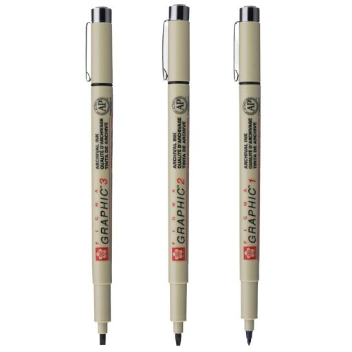 SAKURA PIGMA GRAPHIC MARQUEUR