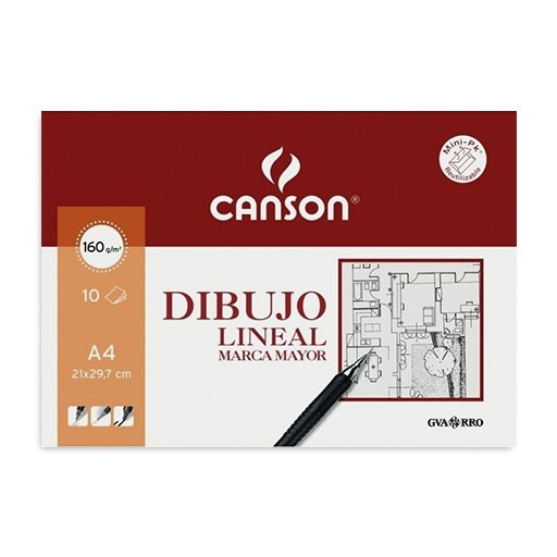 CANSON GUARRO MARCA MAYOR MINI-PACK LINEAR DRAWING PAPER 160 G