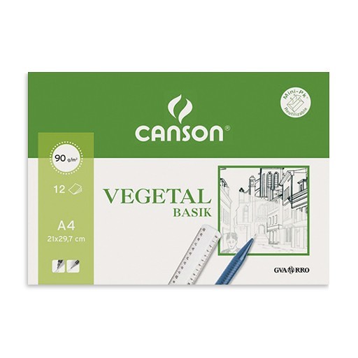 CANSON GUARRO BASIK MINI-PACK TRACING PAPER 95 G