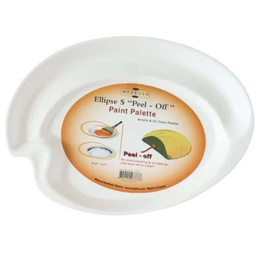 MIJELLO ELIPSE S TAVOLOZZA OVALE PER OLIO E ACRILICO MAP-3078