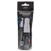 PÉBÉO 4ARTIST MARKER DUO-PACK 2 MM UND 8 MM SPITZE TINTE AUF ÖLBASIS WEISS