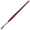 ESCODA BRAVO PINCEAU ROND POINTU DE POILS DE BOEUF NOIRS MANCHE COURT SÉRIE 1820