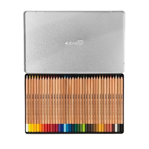 LYRA REMBRANDT AQUARELL ESTUCHE DE METAL CON 36 LÁPICES ACUARELABLES SURTIDOS