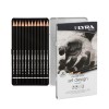 LYRA REMBRANDT ART DESIGN ESTUCHE DE METAL CON 12 LÁPICES DE GRAFITO