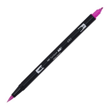 TOMBOW DUAL BRUSH PEN PENNARELLI CON PUNTA A PENNELLO E PUNTA FINA