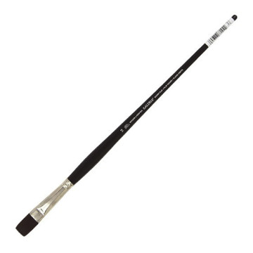 WINSOR & NEWTON GALERIA PENNELLO PIATTO PUNTA CORTA MANICO LUNGO