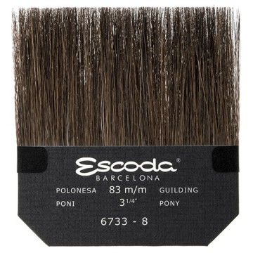 ESCODA PENNELLESSA PER DORATURA PELO DI PONY SERIE 6733