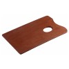 TALENS PALETTE RECTANGULAIRE DE BOIS