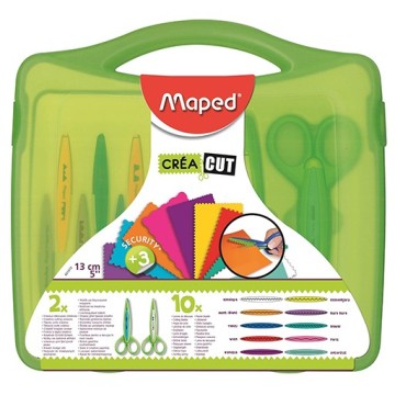MAPED CREATIVE CREA CUT - SET DI FORBICI E LAME DA TAGLIO PER DECORAZIONE