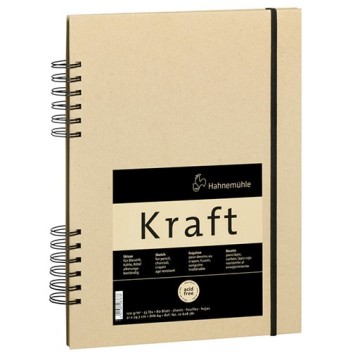 HAHNEMÜHLE TACCUINO DA DISEGNO KRAFT 120 G