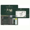 FABER-CASTELL PITT GRAPHITE BOÎTE EN MÉTAL 26 PIÈCES